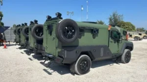 Read more about the article Haïti reçoit 20 véhicules blindés pour renforcer la lutte contre les gangs