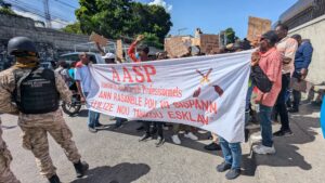 Read more about the article Association des Agents de Sécurité Professionnels réclame l’ajustement du salaire minimum à 2 500 gourdes